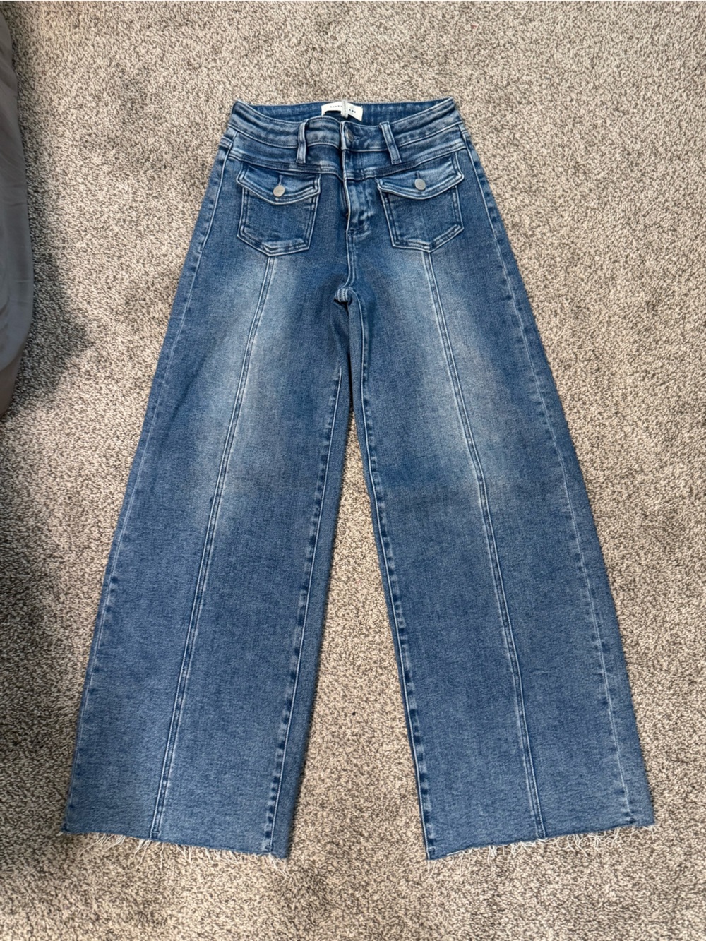 Risen Wide Classic Wide-Leg Jeans